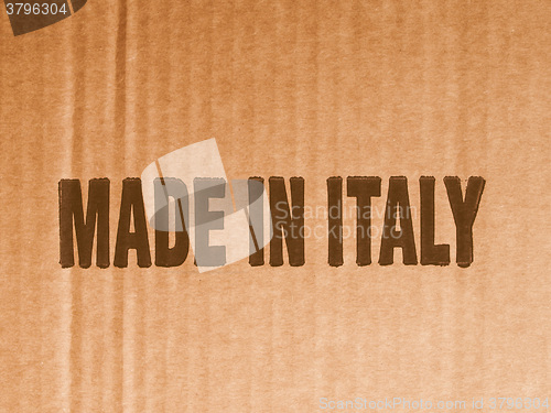 Image of  Corrugated cardboard vintage
