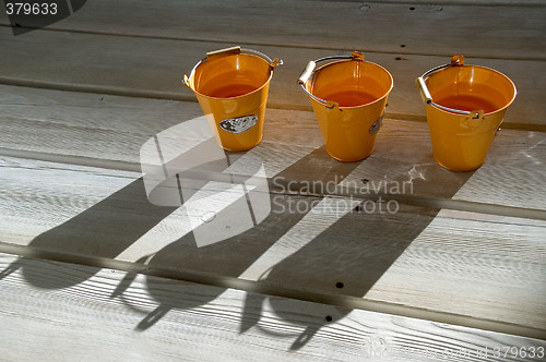 Image of Shadows on a wooden floor.