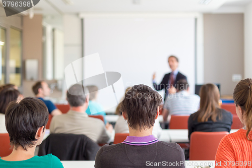 Image of Lecture at university.