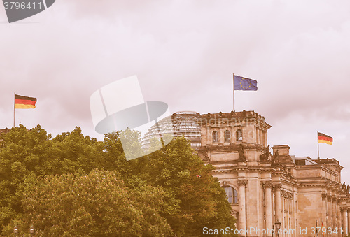 Image of Reichstag Berlin vintage