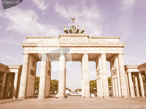 Image of Brandenburger Tor, Berlin vintage