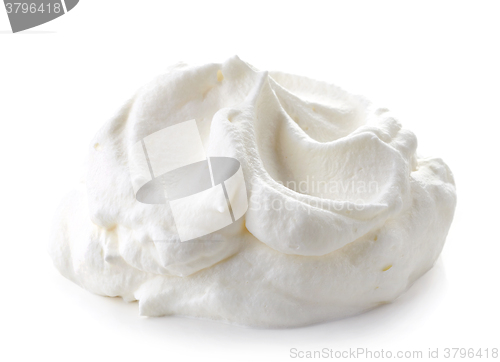 Image of heap of whipped cream