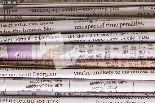 Image of Newspaper background.
