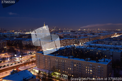 Image of Night Moscow.