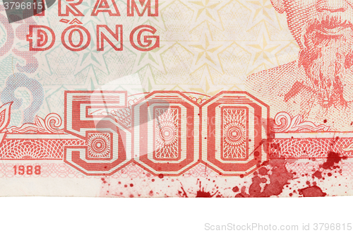 Image of Old Vietnamese Dong, Vietnamese currency