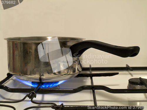 Image of Saucepan on stove