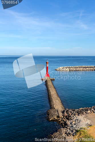 Image of lighthouse in Kota Manado City, Indonesia