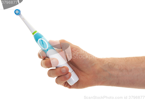 Image of Electric toothbrush isolated