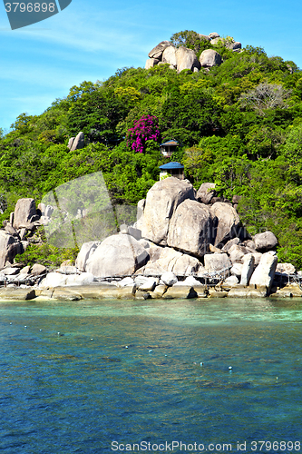 Image of  kho tao bay abstract of a  water   south china sea