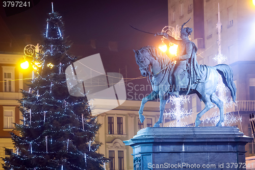 Image of Statue of Ban Josip Jelacic in Zagreb