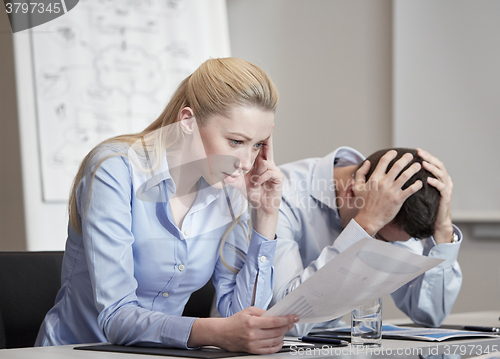 Image of business people meeting in office