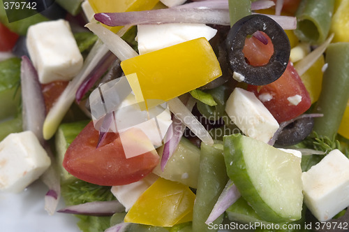 Image of close-up of salad