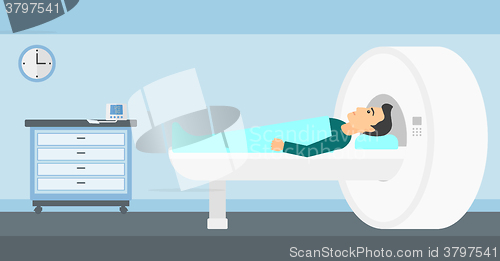 Image of Magnetic resonance imaging.