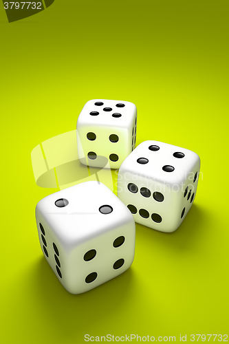 Image of 3 dice