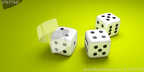 Image of 3 dice