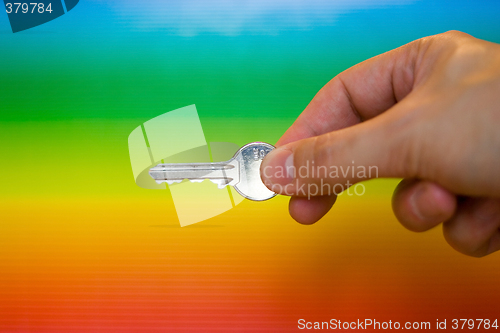 Image of Rainbow key