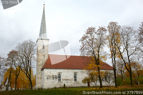 Image of Lutheran church, Johvi, Estonia.