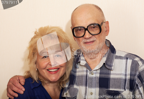 Image of Smiling mature couple