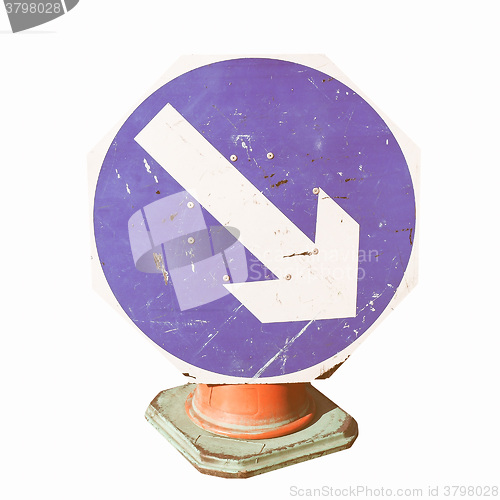 Image of  Arrow sign vintage
