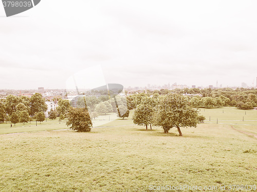 Image of Primrose Hill London vintage