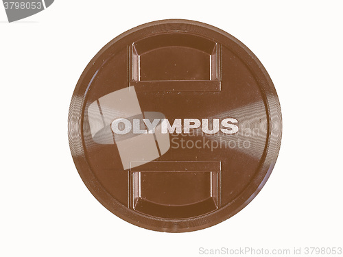 Image of  Olympus lens cap vintage
