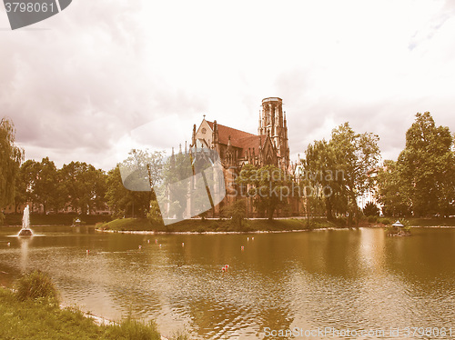 Image of Johanneskirche Church, Stuttgart vintage