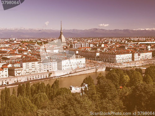 Image of Turin view vintage