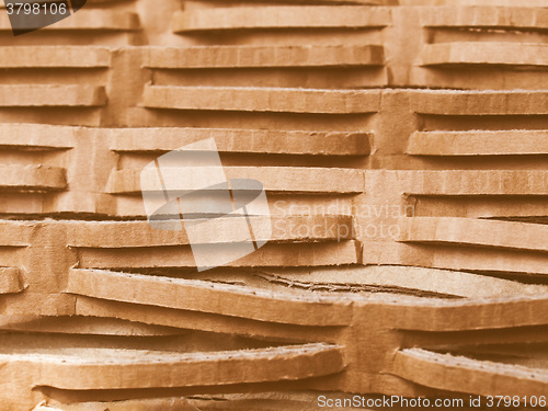 Image of  Corrugated cardboard vintage