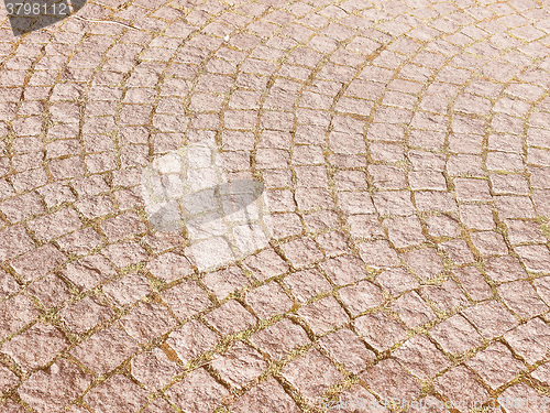 Image of Retro looking Stone floor background