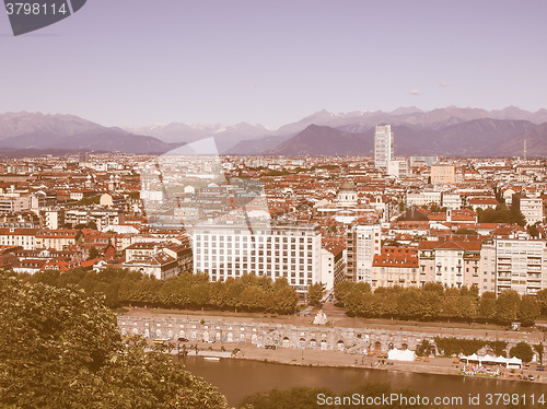 Image of Turin view vintage