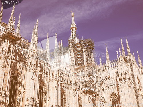 Image of Milan Cathedral vintage