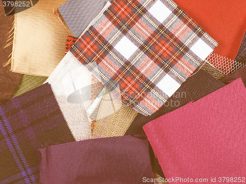 Image of  Fabric samples vintage