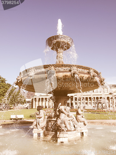 Image of Schlossplatz (Castle square), Stuttgart vintage