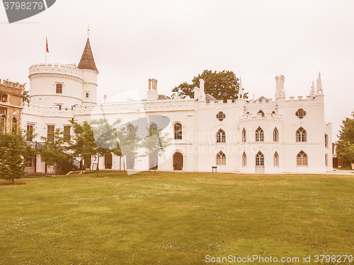 Image of Strawberry Hill house vintage