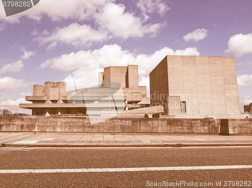 Image of National Theatre London vintage