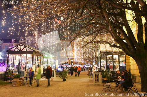 Image of Advent time in King Tomislav Park 