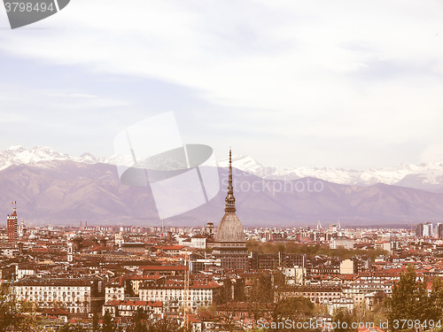 Image of Turin view vintage