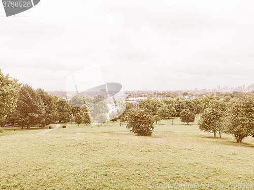 Image of Primrose Hill London vintage