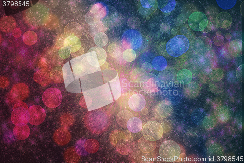 Image of The fractal image is \"Fireworks\".