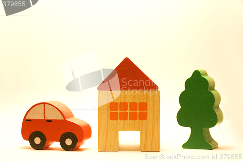 Image of Car, House and Tree
