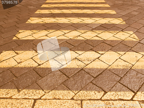 Image of  Zebra crossing vintage