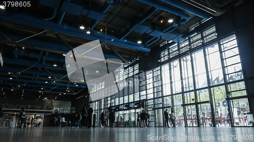 Image of Inside the Georges Pompidou Centre in France