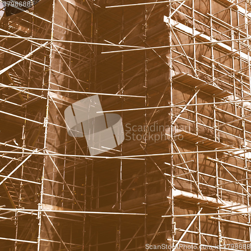 Image of  Scaffolding vintage