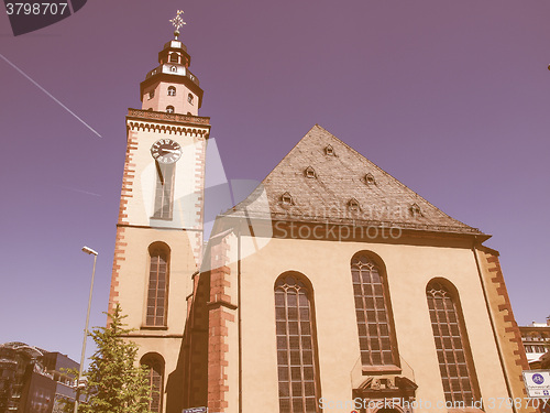 Image of St Paul Church Frankfurt vintage