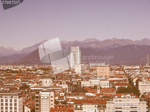 Image of Turin view vintage