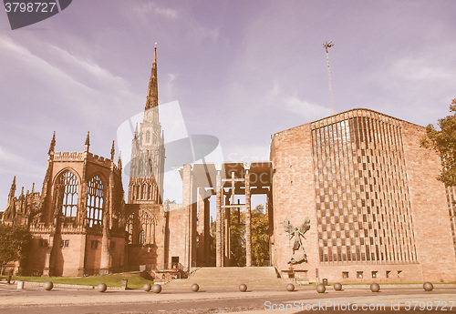 Image of Coventry Cathedral vintage