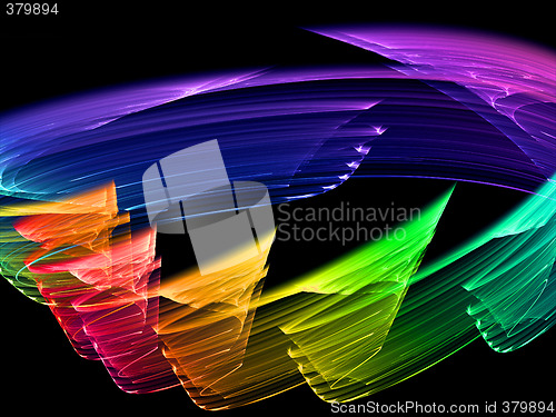 Image of multicolored abstract background