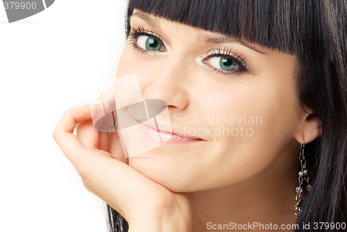 Image of smiling brunette