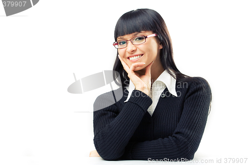 Image of smiling business woman