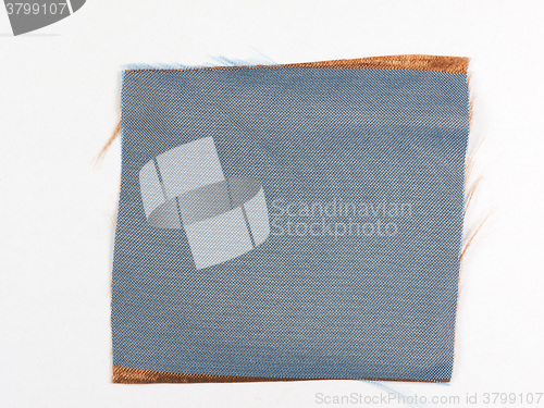 Image of Blue fabric sample